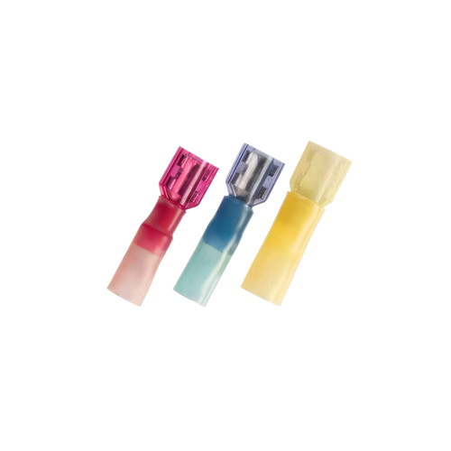 16-14 AWG .250 Tab CS Fully Insulated Heat Shrink M Disconnect - Blue (10-Pack) 16-14 AWG .250 Tab CS Fully Insulated Heat Shrink M Disconnect - Blue (10-Pack)
