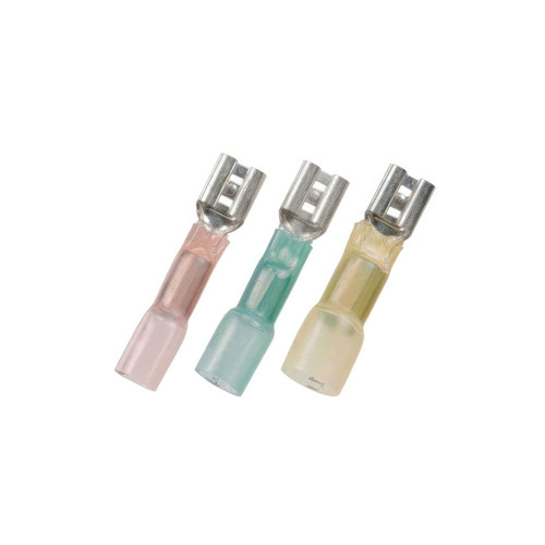 16-14 AWG .250 Tab CSS Heat Shrink M Disconnect - Blue (10-Pack) 16-14 AWG .250 Tab CSS Heat Shrink M Disconnect - Blue (10-Pack)