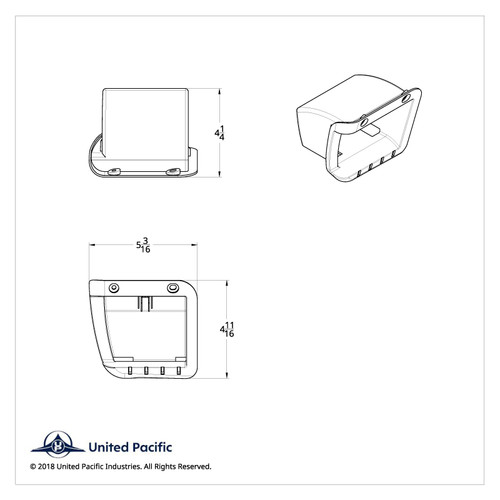 Chrome Plastic Ashtray Trim For 2006 And Newer Peterbilt Chrome Plastic Ashtray Trim For 2006 And Newer Peterbilt