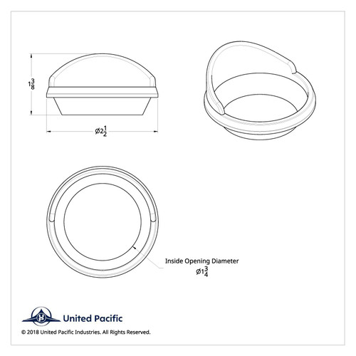 Small Gauge Bezel With Visor For 2006+ Kenworth Small Gauge Bezel With Visor For 2006+ Kenworth