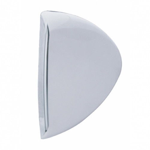 Headlight Turn Signal Cover - Chrome Plastic Headlight Turn Signal Cover - Chrome Plastic