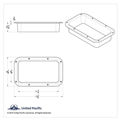 Chrome Interior View Window Trim For Kenworth W900L (1990-2005) And T800 (1986-2005) Chrome Interior View Window Trim For Kenworth W900L (1990-2005) And T800 (1986-2005)