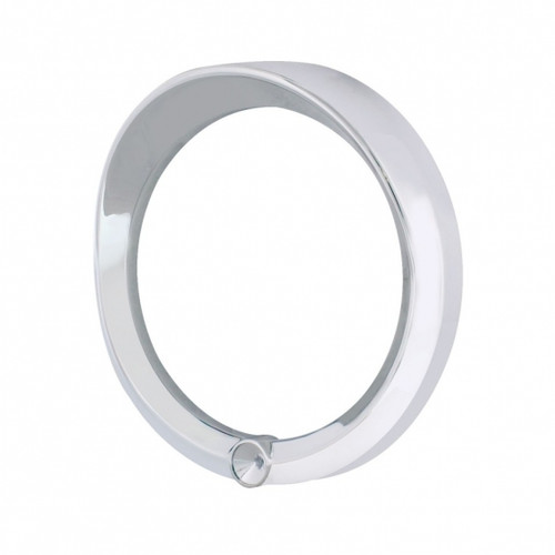 Signature Series Speed/Tachometer Gauge Bezel With Visor For 2006+ Peterbilt -Indented Signature Series Speed/Tachometer Gauge Bezel With Visor For 2006+ Peterbilt -Indented