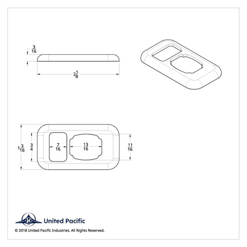 Chrome Plastic Dimmer Switch Trim For Peterbilt Chrome Plastic Dimmer Switch Trim For Peterbilt