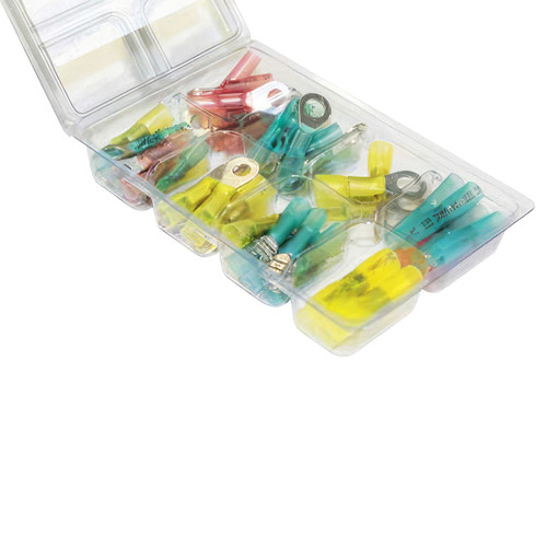 Solder Seal Heat Shrink Terminal Kit (60-Pack) Solder Seal Heat Shrink Terminal Kit (60-Pack)