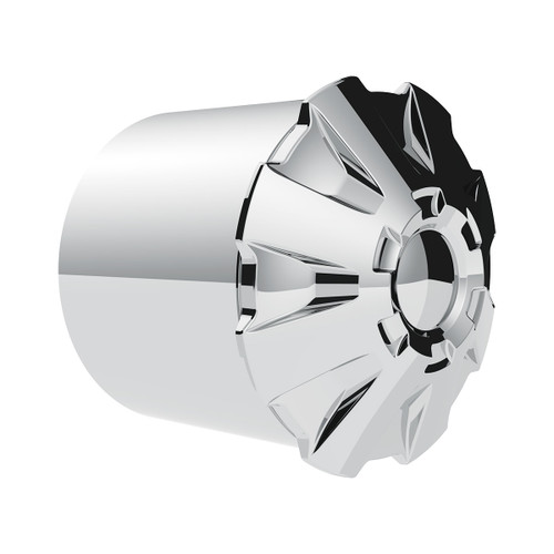 Rubicon Rear Axle Cover Kit With 33mm Thread-On Nut Covers-Chrome Rubicon Rear Axle Cover Kit With 33mm Thread-On Nut Covers-Chrome