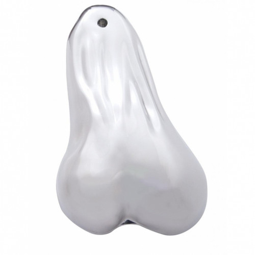 8-1/4" Tall Large Stainless Steel Low-Hanging Balls 8-1/4" Tall Large Stainless Steel Low-Hanging Balls