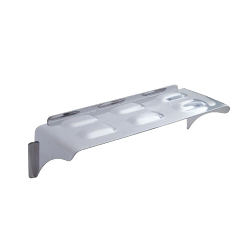 Stainless Steel Visor For 4" X 6" Rectangular Headlight, Louver Top Stainless Steel Visor For 4" X 6" Rectangular Headlight, Louver Top