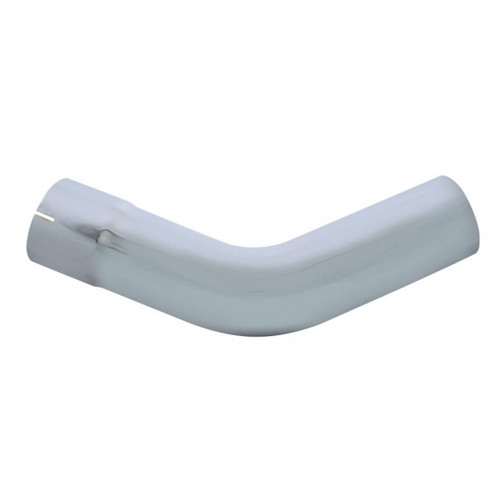 Chrome 45 Degree Exhaust Expanded Elbow, 5" I.D. To 5" O.D. - 12" X 12" Chrome 45 Degree Exhaust Expanded Elbow, 5" I.D. To 5" O.D. - 12" X 12"