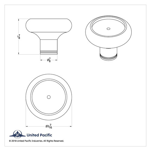 Deluxe Military Medallion Air Valve Knobs - Army Deluxe Military Medallion Air Valve Knobs - Army