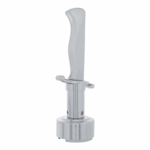 Dagger Gearshift Knob With 13/15/18 Speed Adapter - Chrome Dagger Gearshift Knob With 13/15/18 Speed Adapter - Chrome