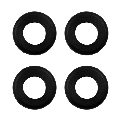 1" Mounting Hole Black Vinyl Grommet (4-Pack) 1" Mounting Hole Black Vinyl Grommet (4-Pack)