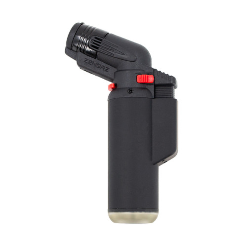 Technician's Pocket Torch Angled Head - Refillable Butane Lighter