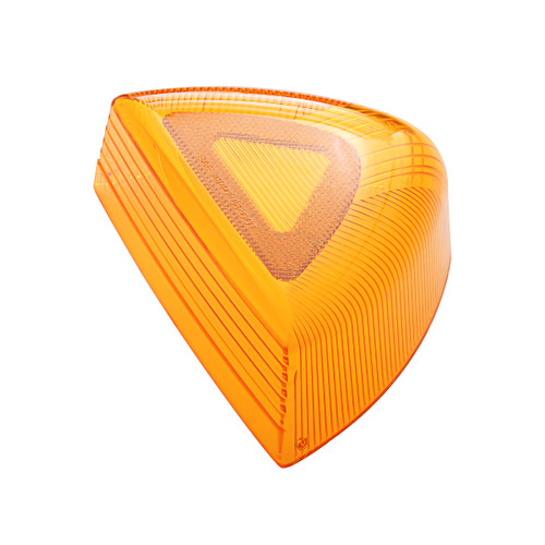 Turn Signal Light Lens For 1987-2007 Peterbilt 379/378/357- Amber Turn Signal Light Lens For 1987-2007 Peterbilt 379/378/357- Amber
