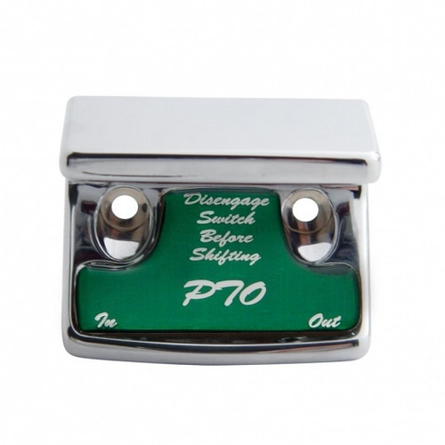 "PTO" Switch Guard With Green Sticker "PTO" Switch Guard With Green Sticker