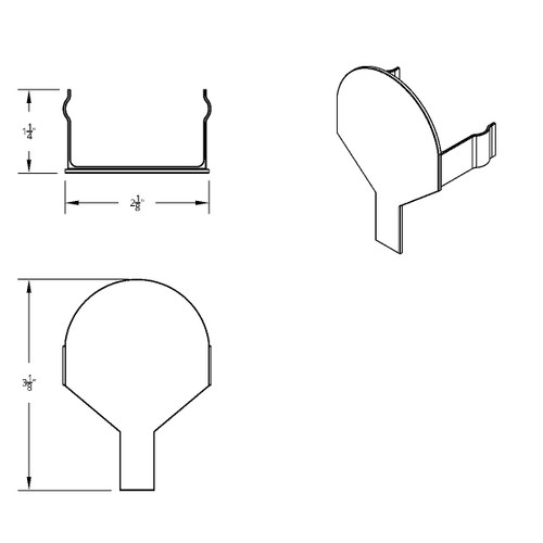 2" Stainless Mud Flap Hanger End Plug (2-Pack) 2" Stainless Mud Flap Hanger End Plug (2-Pack)