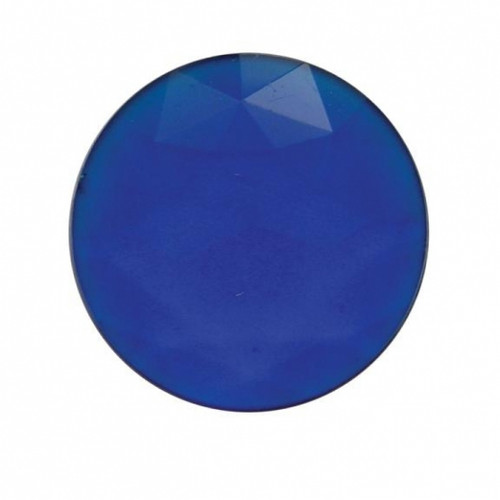 1-3/8" Round Plastic Dome/Map Light Lens - Blue 1-3/8" Round Plastic Dome/Map Light Lens - Blue