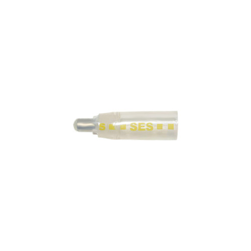 18-10 AWG CS Closed-End Heat Shrink Connector - Clear w/ Yellow Dash (5-Pack) 18-10 AWG CS Closed-End Heat Shrink Connector - Clear w/ Yellow Dash (5-Pack)