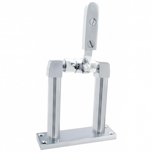 4" Chrome Air Horn Valve Lever With Stand Set 4" Chrome Air Horn Valve Lever With Stand Set