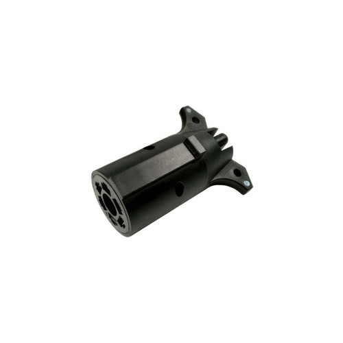 7-Pole Round to 4-Way Flat M/FM RV Plug Adapter, 1 Pc. 7-Pole Round to 4-Way Flat M/FM RV Plug Adapter, 1 Pc.