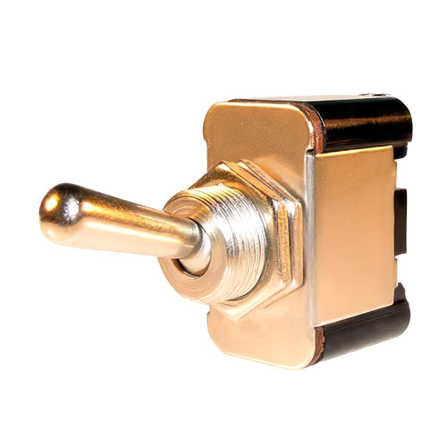 Heavy Duty Toggle w/ 2 Screw Terminals 25 Amp 12V S.P.S.T On/Off 1 Pc. Heavy Duty Toggle w/ 2 Screw Terminals 25 Amp 12V S.P.S.T On/Off 1 Pc.