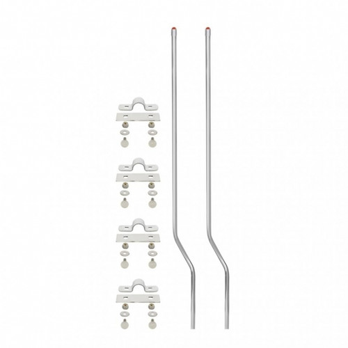Stainless Steel Bumper Guide - Amber (Pair) Stainless Steel Bumper Guide - Amber (Pair)
