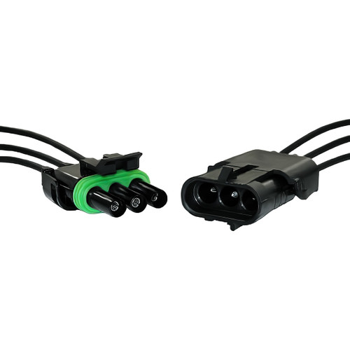 14 AWG Weather Pack Assembly M/FM Triple Cavity, 1 Set. 14 AWG Weather Pack Assembly M/FM Triple Cavity, 1 Set.