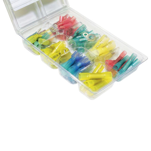 Crimp Seal Heat Shrink Terminal Kit (75-Pack) Crimp Seal Heat Shrink Terminal Kit (75-Pack)