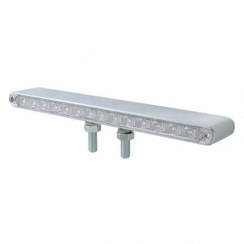 28 LED 12" Double Face Light Bar - Amber LED/Clear Lens 28 LED 12" Double Face Light Bar - Amber LED/Clear Lens