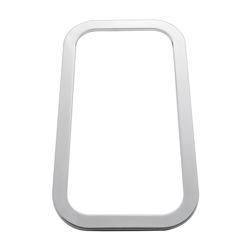 Stainless Steel Exterior View Window Trim For 2005+ Peterbilt (Bulk) Stainless Steel Exterior View Window Trim For 2005+ Peterbilt (Bulk)