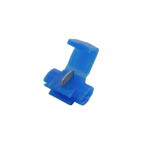 18-14 AWG White Mid-Line Tap Connector w/ No Stop (6-Pack) 18-14 AWG White Mid-Line Tap Connector w/ No Stop (6-Pack)