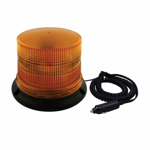 3 High Power LED 5" Round Beacon Light - Magnet Mount 3 High Power LED 5" Round Beacon Light - Magnet Mount