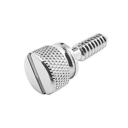 1/4"-20 Peterbilt Dash Screw - Knurled Screw Head With Plain Slotted Top (14-Pack) 1/4"-20 Peterbilt Dash Screw - Knurled Screw Head With Plain Slotted Top (14-Pack)