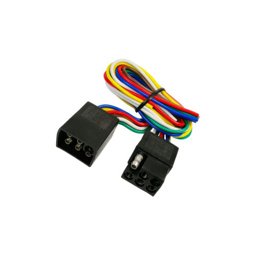 6-Way Squared Moisture Proof M/FM Trailer Connectors w/ Polarized Plugs, 1 Pc. 6-Way Squared Moisture Proof M/FM Trailer Connectors w/ Polarized Plugs, 1 Pc.
