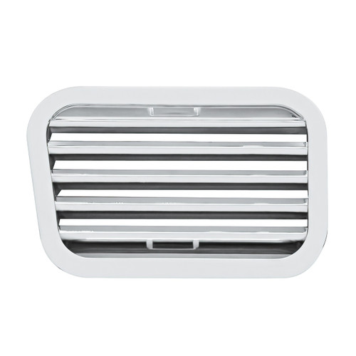 Chrome Plastic A/C Defroster Vent For 2006+ Kenworth W900/T800/T660/T600- Driver Chrome Plastic A/C Defroster Vent For 2006+ Kenworth W900/T800/T660/T600- Driver