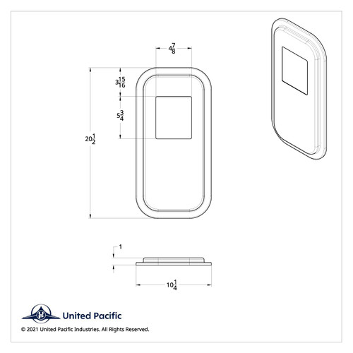 Peterbilt Stainless Steel Shift Plate Cover - Short Hood Peterbilt Stainless Steel Shift Plate Cover - Short Hood