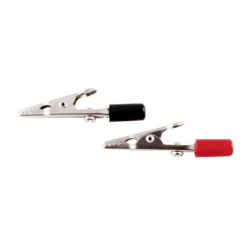 2" 10 Amp Alligator Test Clips w/ PVC Handles, 5Red/5Black (5-Pack) 2" 10 Amp Alligator Test Clips w/ PVC Handles, 5Red/5Black (5-Pack)