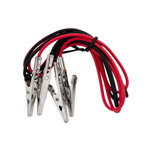 10 Amp Alligator Test Clips w/ 30" Vinyl Leads, 1Red/1Black 1 Set. 10 Amp Alligator Test Clips w/ 30" Vinyl Leads, 1Red/1Black 1 Set.