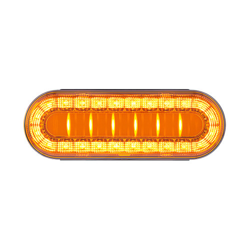 30 LED 6" Oval Lumos Light I-Series (Turn Signal) - Amber LED/Amber Lens 30 LED 6" Oval Lumos Light I-Series (Turn Signal) - Amber LED/Amber Lens