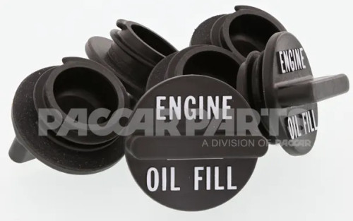 Chrome Semi Truck Fuel Tank Filler Cap - Heavy Duty Replacement