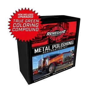 Professional Metal Polishing Kit for Semi Truck Chrome Restoration