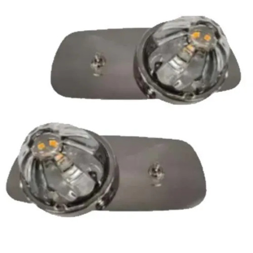 Kenworth T660/W900 Stainless Steel Dome Light Cover - OE Style