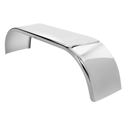 105" x 25.5" Full Semi Truck Fender - 14GA 430 Stainless Steel