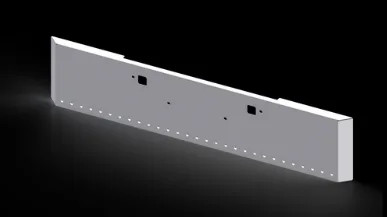 Peterbilt 389 18" Sleeper Mount Light Bar - 29 Dime LED Lights