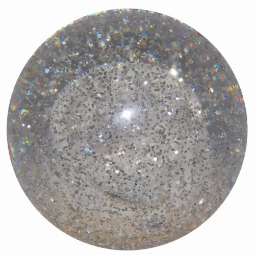 Clear Glitter Shift Knob - Custom Semi Truck Interior Accessory