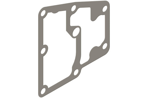 Heavy-Duty Chrome Support Gasket for Semi Truck Applications