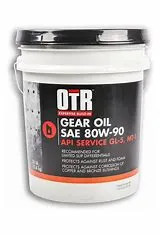 SAE 80W-90 Heavy Duty Gear Oil - Quart Size for Semi Trucks