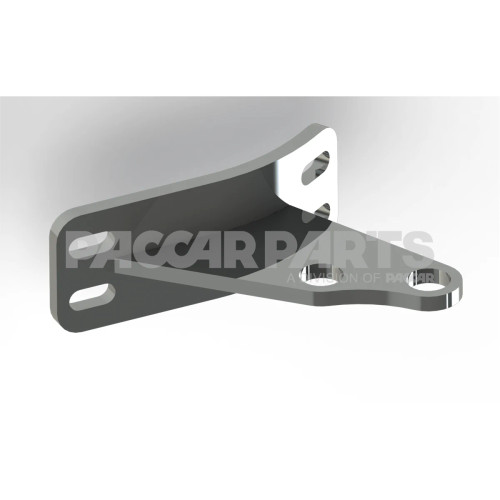 Peterbilt Angled Cab Mount Bracket Chrome - Heavy Duty Mounting