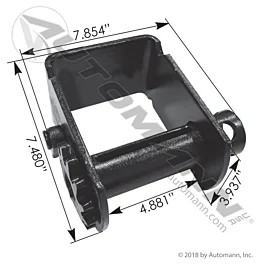 Sliding Winch Notched Storable - Heavy Duty Truck Cargo Winch