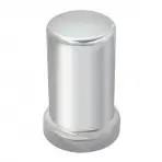 Chrome Plastic Lug Nut Cover 1.5" x 3-3/8" Semi Truck Wheel